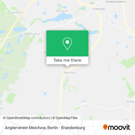 Anglerverein Meichow map
