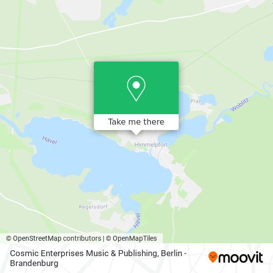 Cosmic Enterprises Music & Publishing map