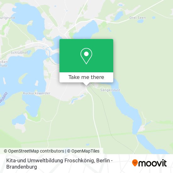 Kita-und Umweltbildung Froschkönig map