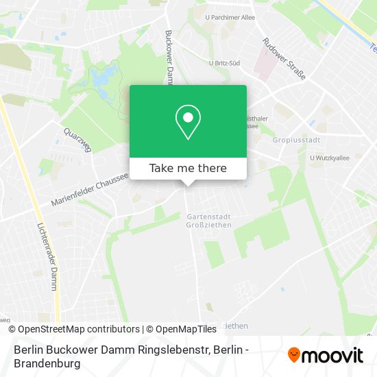 Berlin Buckower Damm Ringslebenstr map