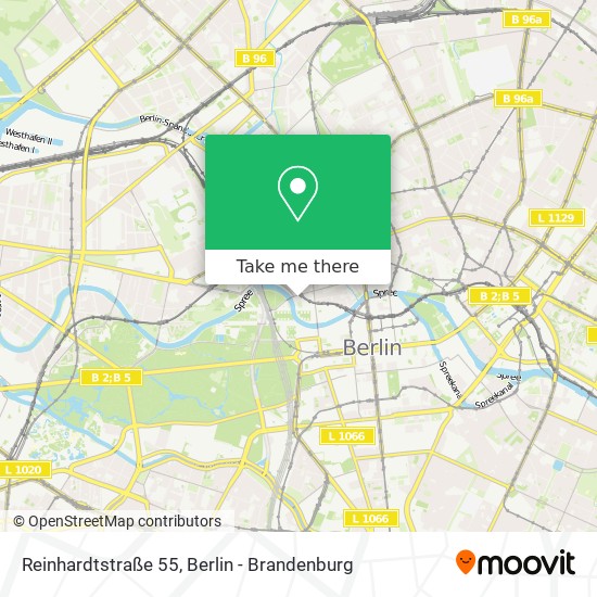 Reinhardtstraße 55 map