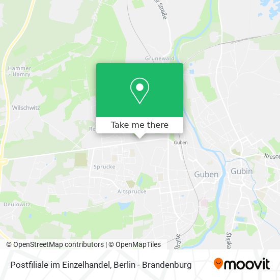 Postfiliale im Einzelhandel map