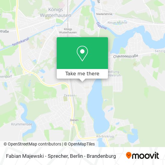 Fabian Majewski - Sprecher map