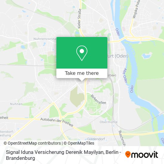 Signal Iduna Versicherung Derenik Mayilyan map