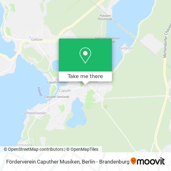 Förderverein Caputher Musiken map