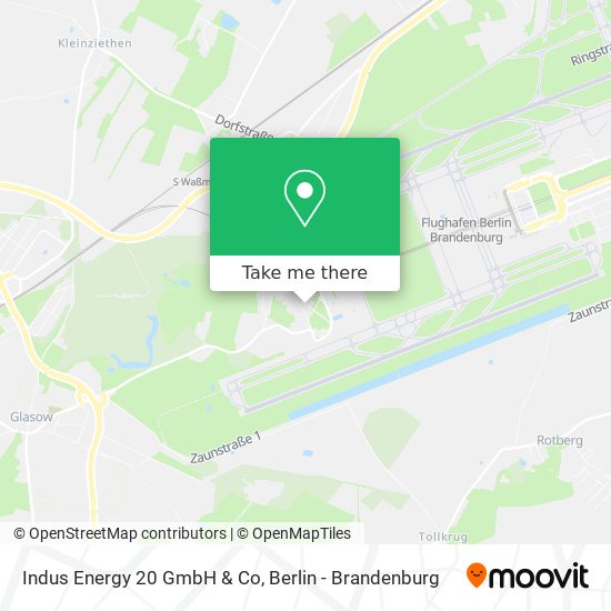 Indus Energy 20 GmbH & Co map