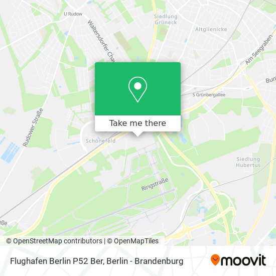 Flughafen Berlin P52 Ber map