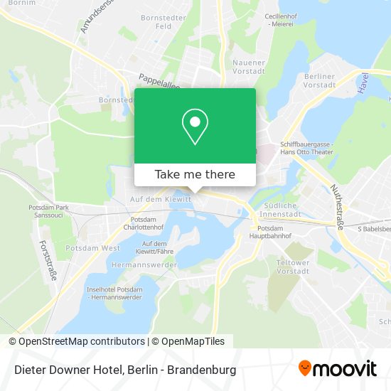 Dieter Downer Hotel map