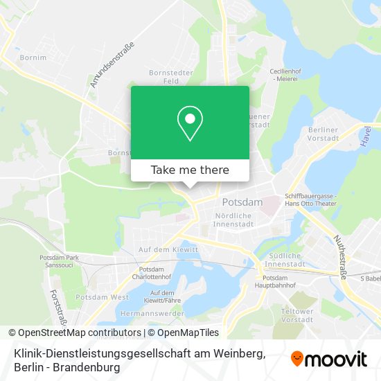 Klinik-Dienstleistungsgesellschaft am Weinberg map