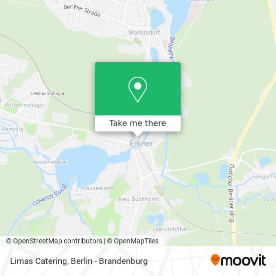 Limas Catering map