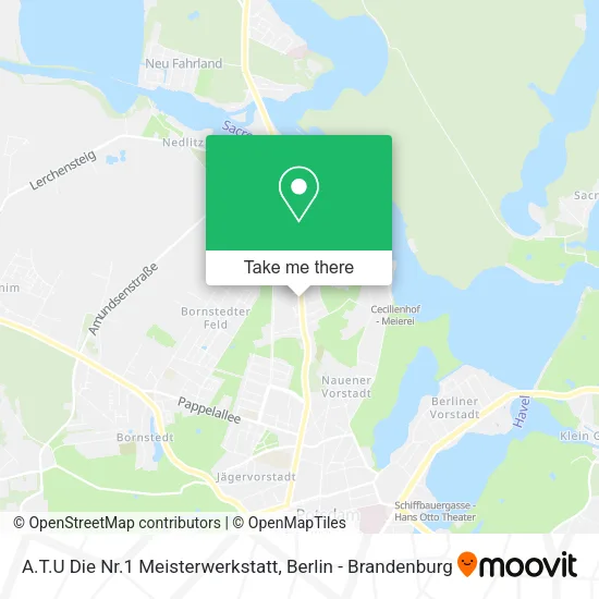 Карта A.T.U Die Nr.1 Meisterwerkstatt