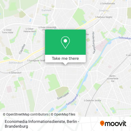 Economedia Informationsdienste map