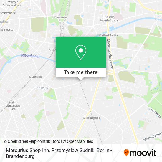 Mercurius Shop Inh. Przemyslaw Sudnik map