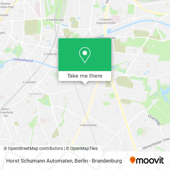 Horst Schumann Automaten map
