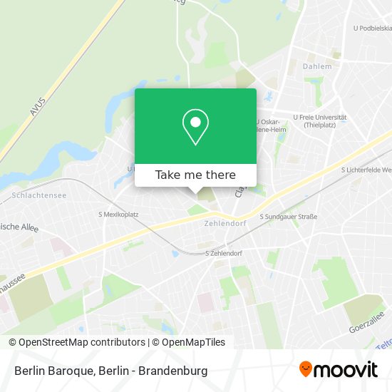Карта Berlin Baroque