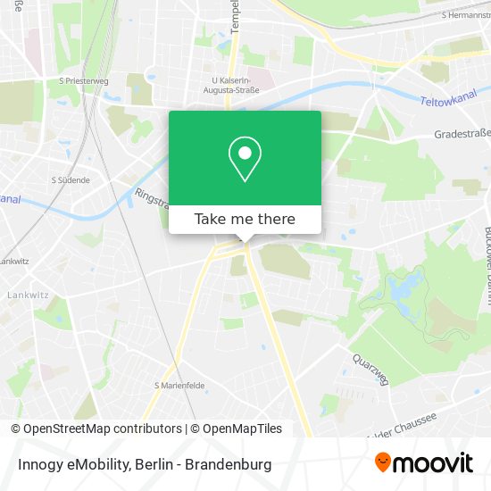 Innogy eMobility map