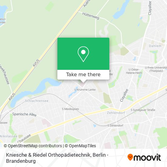 Kniesche & Riedel Orthopädietechnik map