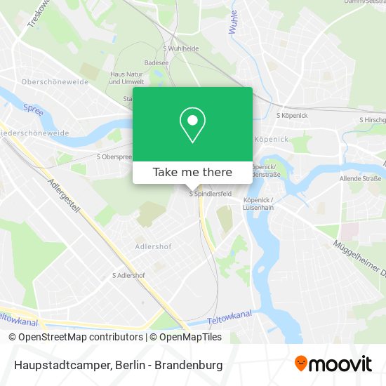 Haupstadtcamper map