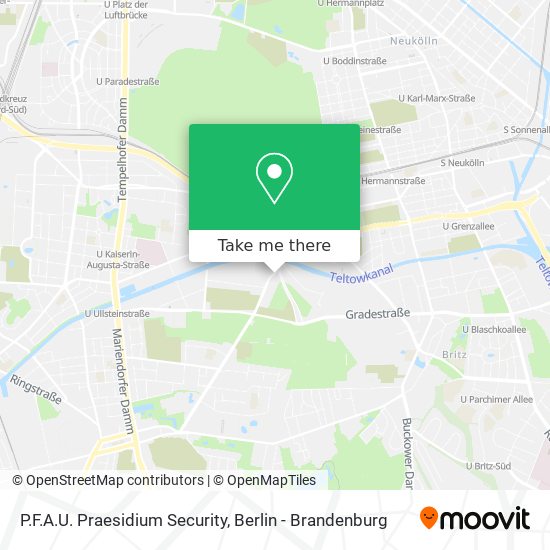 P.F.A.U. Praesidium Security map