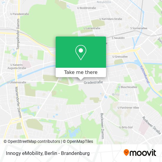 Innogy eMobility map