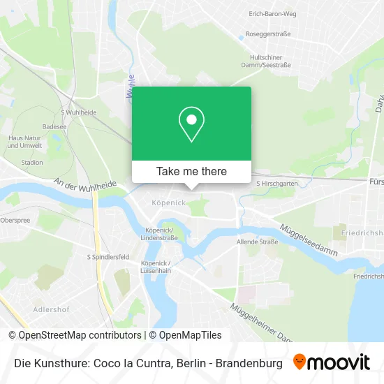 Карта Die Kunsthure: Coco la Cuntra