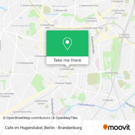 Cafe im Hugendubel map