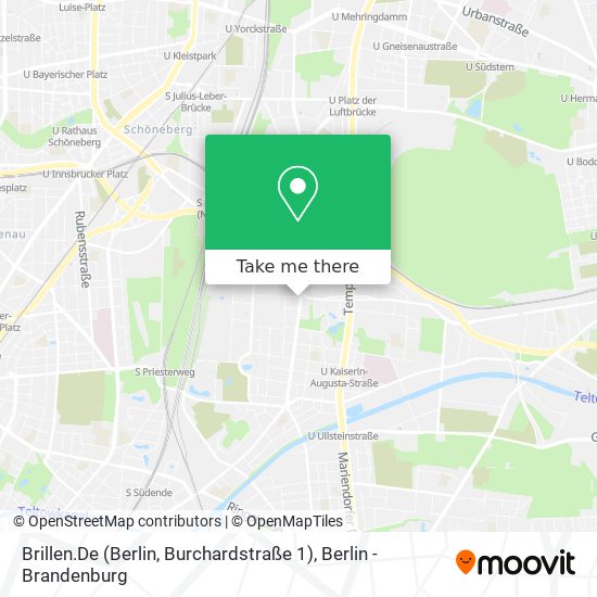 Карта Brillen.De (Berlin, Burchardstraße 1)