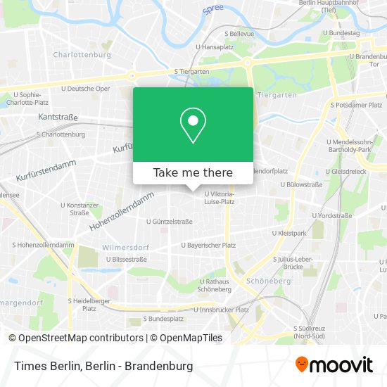 Times Berlin map