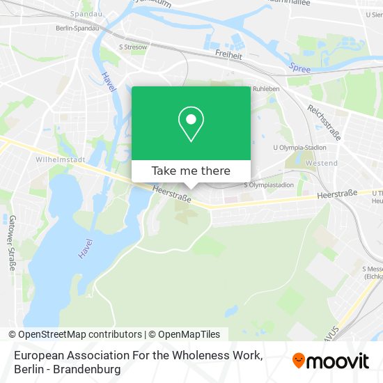 European Association For the Wholeness Work map