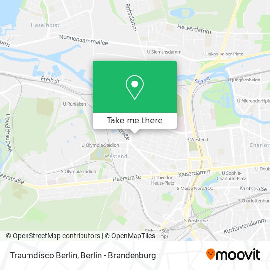 Карта Traumdisco Berlin