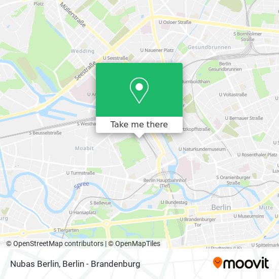 Nubas Berlin map