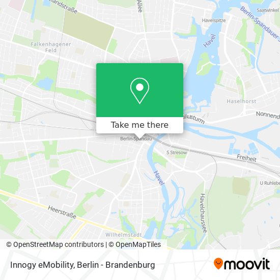 Innogy eMobility map