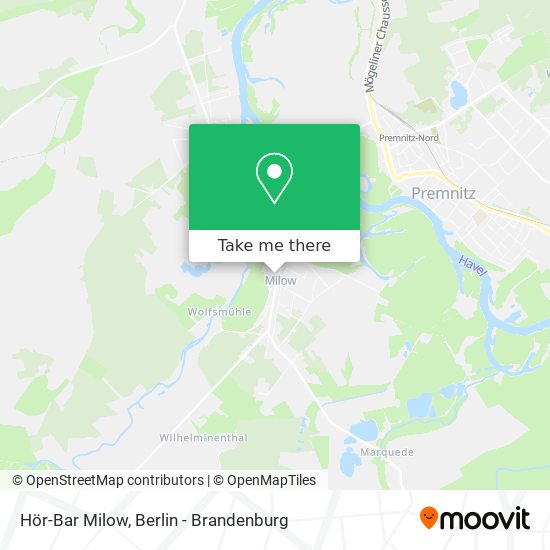 Hör-Bar Milow map