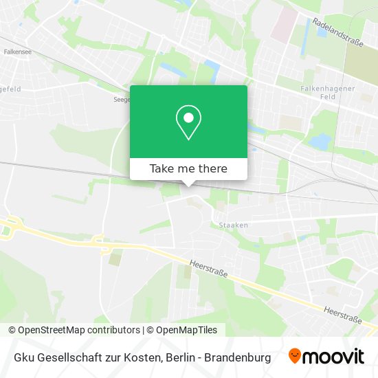 Gku Gesellschaft zur Kosten map