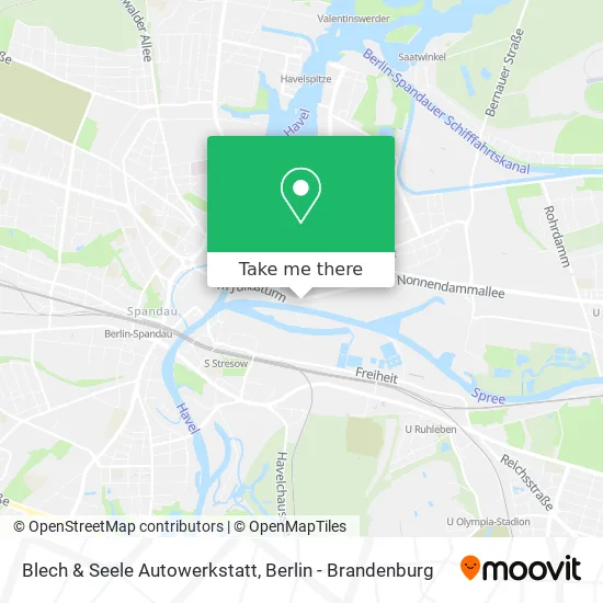 Карта Blech & Seele Autowerkstatt