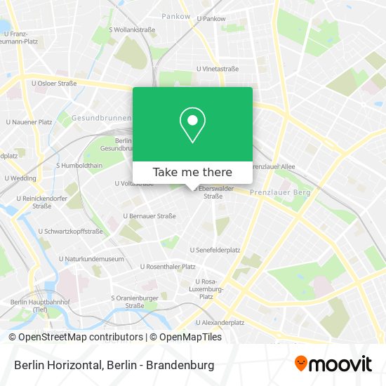 Berlin Horizontal map