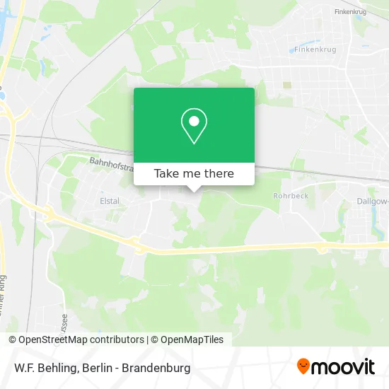 Карта W.F. Behling