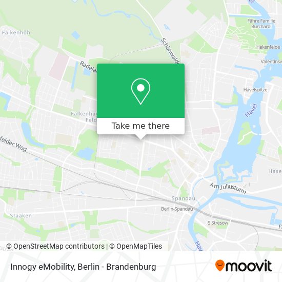 Innogy eMobility map