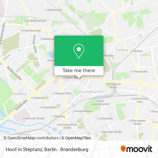 Hoof-in Steptanz map