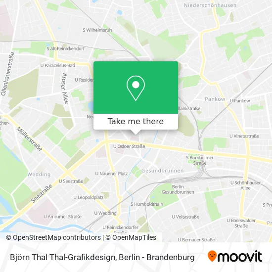 Карта Björn Thal Thal-Grafikdesign