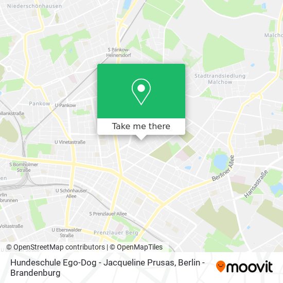 Hundeschule Ego-Dog - Jacqueline Prusas map