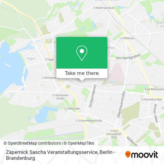 Zäpernick Sascha Veranstaltungsservice map
