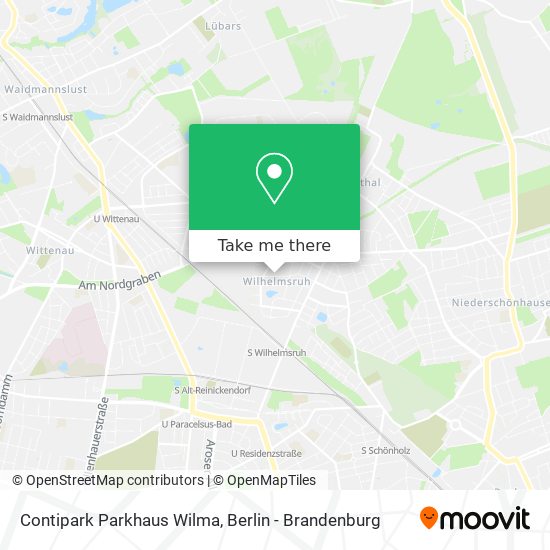 Contipark Parkhaus Wilma map