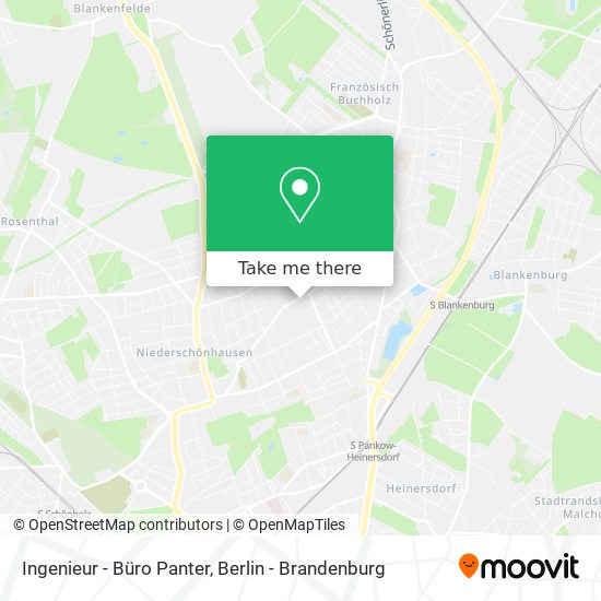 Ingenieur - Büro Panter map