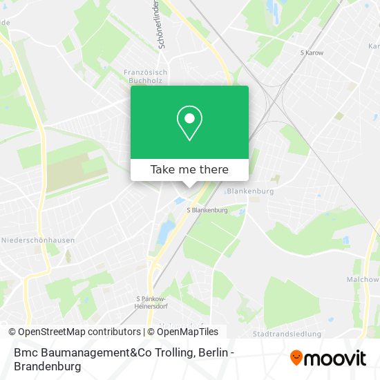 Bmc Baumanagement&Co Trolling map