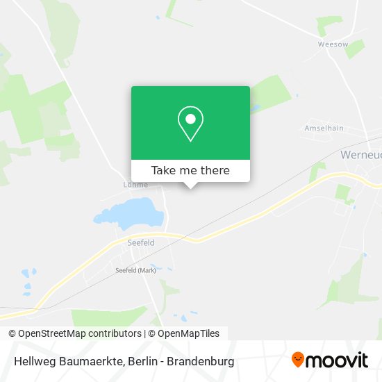 Hellweg Baumaerkte map