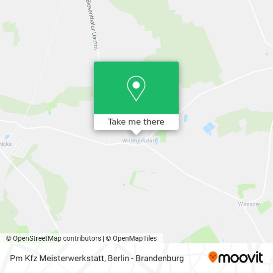 Pm Kfz Meisterwerkstatt map