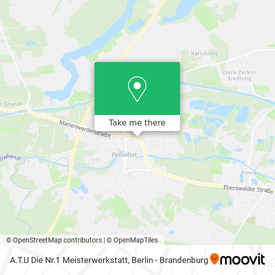 Карта A.T.U Die Nr.1 Meisterwerkstatt