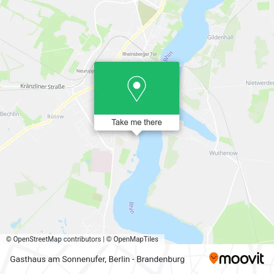 Карта Gasthaus am Sonnenufer