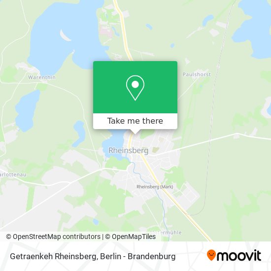Карта Getraenkeh Rheinsberg